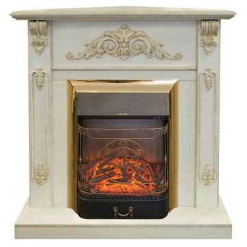 Fireplace Realflame Anita Corner WT Majestic Lux BR S 