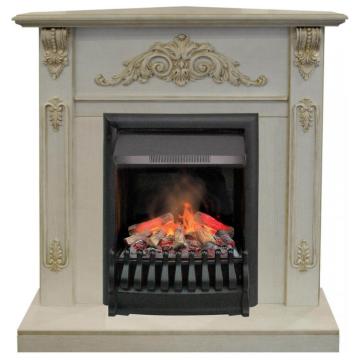 Fireplace Realflame Anita Corner WT Oregan 3D 