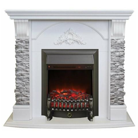 Fireplace Realflame Athena GR WT Fobos Lux Black 