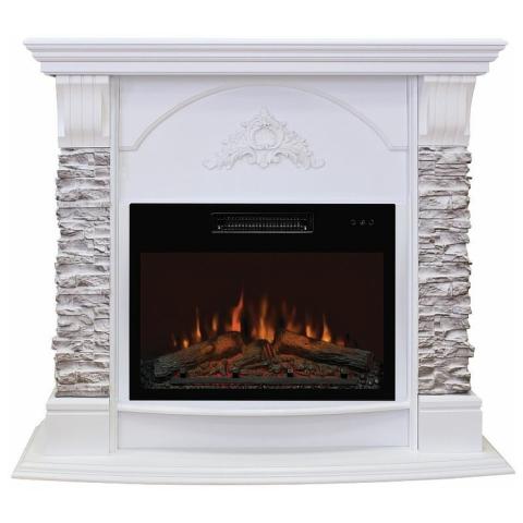 Fireplace Realflame Athena WT GR c очагами Kendal | Eridan | Irvine 