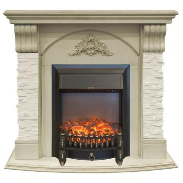 Fireplace Realflame Athena WT с Fobos Lux S BL 