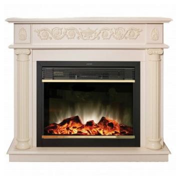 Fireplace Realflame Attica WT Moonblaze Lux BR 