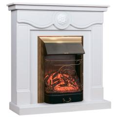 Fireplace Realflame Aurora WT Majestic Lux Brass