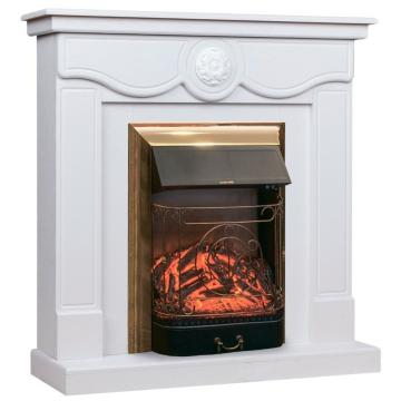 Fireplace Realflame Aurora WT Majestic Lux Brass 