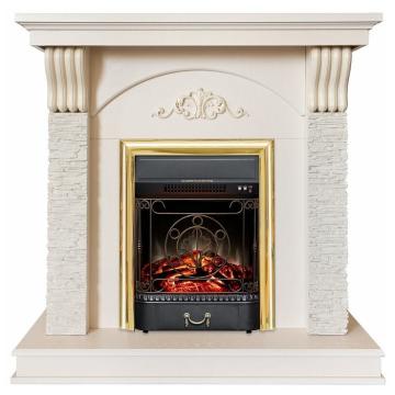 Fireplace Realflame Corfino WT Majestic Lux BR 