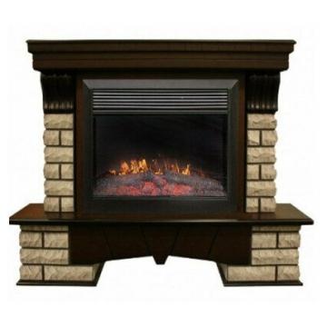 Fireplace Realflame Country Rock Moonblaze Lux Black 