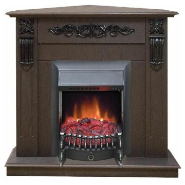 Fireplace Realflame Dominica Corner DN Fobos Lux Black 