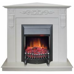 Fireplace Realflame Dominica Corner WT Fobos Lux Black