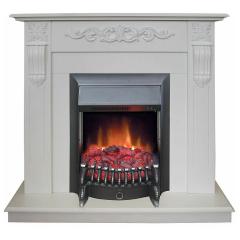 Fireplace Realflame Dominica WT Fobos Lux Black