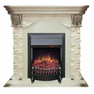 Fireplace Realflame Dublin Lux WT Fobos Lux Black 