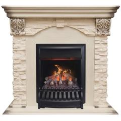 Fireplace Realflame Dublin Lux WT Oregan 3D