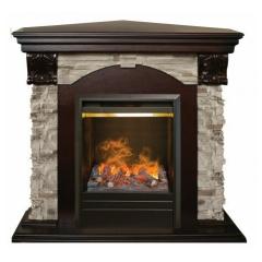 Fireplace Realflame Dublin Rock Corner Olympic 3D