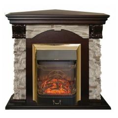 Fireplace Realflame Dublin Rock Corner STD/EUG AO Majestic Lux BR