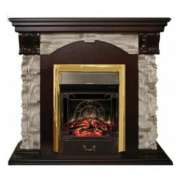 Fireplace Realflame Dublin Rock STD/EUG AO Majestic Lux BR 