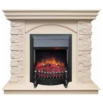 Fireplace Realflame Elford WT Fobos Lux Black 