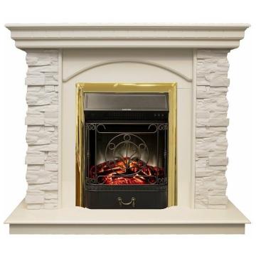 Fireplace Realflame Elford WT Majestic Lux BR 