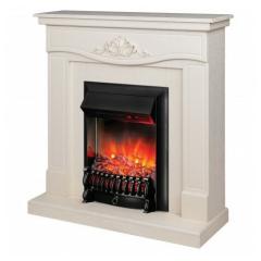 Fireplace Realflame JUNONA WT Fobos Lux BL S