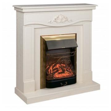 Fireplace Realflame JUNONA WT Majestic Lux Brass 