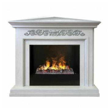 Fireplace Realflame Leticia 26 WT Corner Cassette 630 