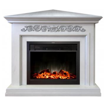 Fireplace Realflame Leticia 26 WT Corner Moonblaze Black 