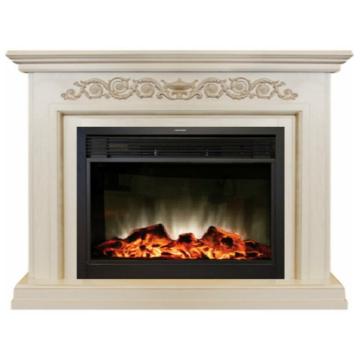 Fireplace Realflame Leticia 26 WT g MoonBlaze Lux Black 