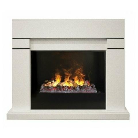 Fireplace Realflame Lindelse 26 WT 3D Cassette 630 Black 