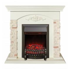 Fireplace Realflame Neapolis WT Fobos Lux BL