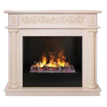 Fireplace Realflame Attica 25 5/26 WT Black 3D Cassette 630 