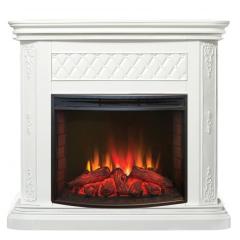 Fireplace Realflame Bergamo 25 5 WT Evrika 25 5 LED