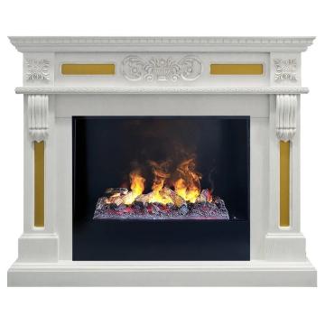 Fireplace Realflame Corsica 26 WT 3D Cassette 630 Black 