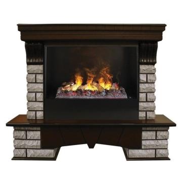 Fireplace Realflame Country Rock 26 AO Black 3D Cassette 630 