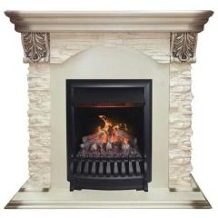 Fireplace Realflame Dublin LUX STD/EUG WT 3D Oregan