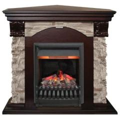 Fireplace Realflame Dublin ROCK Corner STD/EUG AO 3D Oregan