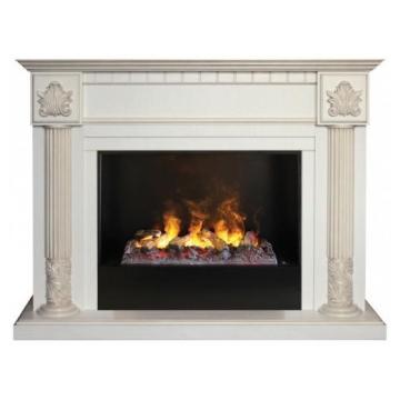 Fireplace Realflame Imperia 33/26 WT Black 3D Cassette 630 