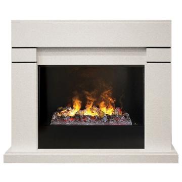 Fireplace Realflame Lindelse 26 WT 3D Cassette 630 Black 