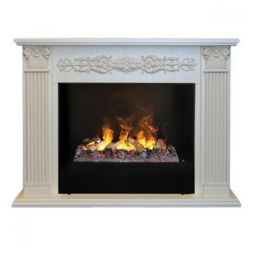 Fireplace Realflame Milton 25 5/26 WT 3D Cassette 630 Black 