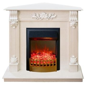 Fireplace Realflame Ottawa corner STD/EUG WT Rimini 