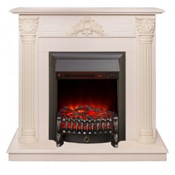 Fireplace Realflame Stefania STD/EUG WT Fobos s Lux BL/BR Majestic s Lux BL/BR 