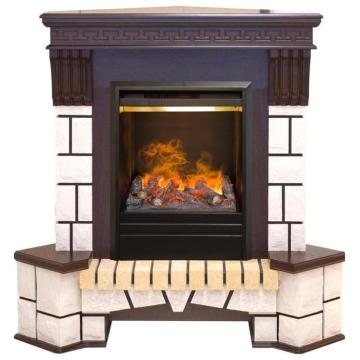 Fireplace Realflame Stone Corner STD/EUG 3D Olympic 