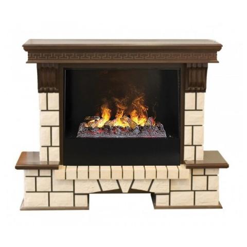 Fireplace Realflame Stone 26/HL AO DN 3D Cassette 630 Black 