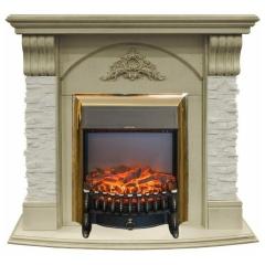 Fireplace Realflame Athena WT-619G Fobos s Lux Brass
