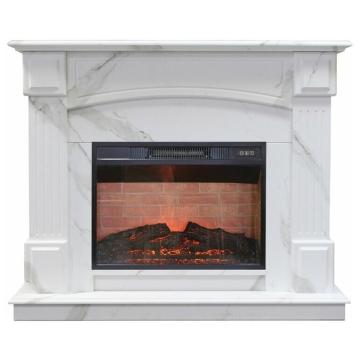 Fireplace Realflame Carolina Marble WT мрамор Irvine 24 