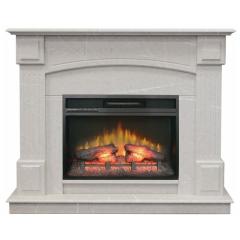 Fireplace Realflame Carolina Marble WT мрамор Eridan 24