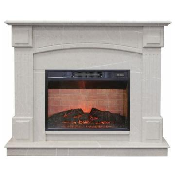 Fireplace Realflame Carolina Marble WT мрамор Irvine 24 