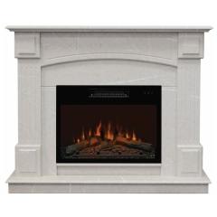 Fireplace Realflame Carolina Marble WT мрамор Kendal 24