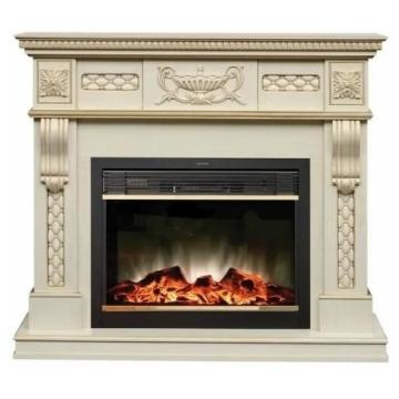 Fireplace Realflame Corsica Lux 26 WT MoonBlaze S LUX Brass 