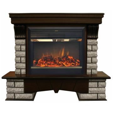 Fireplace Realflame Country Rock 26 AO MoonBlaze S LUX Brass 