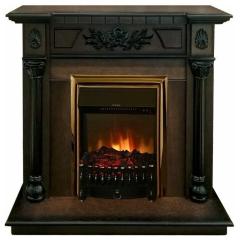 Fireplace Realflame Dacota AO Fobos S Lux Brass