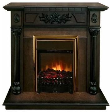 Fireplace Realflame Dacota AO Fobos S Lux Brass 