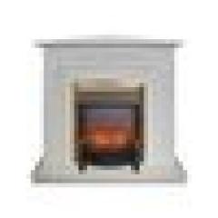 Fireplace Realflame Dominica Corner WTM-F511 Fobos Lux Brass